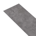  Selvheftende PVC Gulvplanker 30,5 x 61 cm 28 pcs PVC Betonggrå