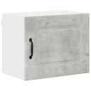  Kjøkkenskap med hylle Betonggrå 50 x 31 x 40 cm Konstruert tre