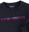 Emporio Armani Genser   Blue Navy m. Velur   Emporio Armani   10 år 140   Collegegenser   Blå