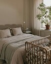 Stripe Mauve Duvet Cover 210x150 cm