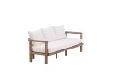 Venture Design Erica 3 seter sofa Acacia/white 180 x 70,5 cm Hvit