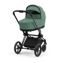 Komplett barnevogn Cybex Priam Matt Black/Leaf Green