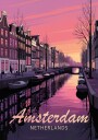 Amsterdam Poster Plakat / 40x50cm