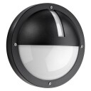 SG Uno utendørs vegglampe, Sort