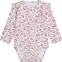 Blå Body I/e   Nostalgi Rose   Blå   62   Langermet Body Hvit Rosa