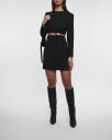 Malina Sutton Cut Out Mini Dress   Black   36