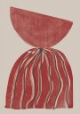 Crimson Silhouette Plakat / 30x40cm