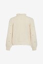 Vila   Kardigan Viflora L/S O Neck Emb Knit Cardiga   Grå