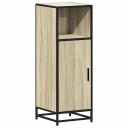  Baderomsskap sonoma eik 35x37,5x100 cm konstruert tre 8721102842993