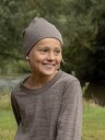 Joha ull silke melange kids lue   brun (54cm 6 8 år)   54cm 6 8 år