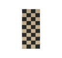 Square gangteppe svart/natur