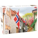 Tactic Puslespill 1000 Brikker Gate i Bergen