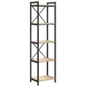  Bokhylle Sonoma eik 40 x 30 x 153 cm Konstruert tre