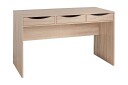 Skrivebord Gehrels 120 cm med Oppbevaring 3 Skuffer   Natur