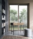 Francisca Sminkebord 93 cm - Svart/Eik