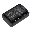 Sony NEX-VG30E batteri (650 mAh 7.4 V, Mørk grå)