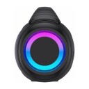 Denver BTG-618 Bluetooth Høyttaler med LED-Lyseffekter Svart