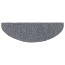 vidaXL Selvklebende trappematter nålestempel 15 stk 65x21x4cm lys grå