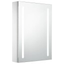 vidaXL LED-speilskap til bad 50x13x70 cm