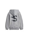 Sometime Soon Horizon Hoodie Grey Melange (122 / 7 år)