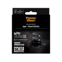 PanzerGlass Hoops Ceramic II Linsebeskytter til iPhone 17/16/16 Plus - Herdet glass med titanramme