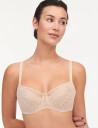 CHANTELLE Floral Touch Very Covering Underwired Bra   Beige   E x 80