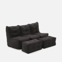 Mod 3 Movie Couch Modulsofa Black Sapphire