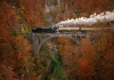 Museum train Poster Plakat / 50x70cm