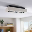 Arcchio Taklampe Vince i hvitt, 3 lyskilder