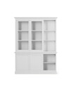 Assonet vitrineskap classic white