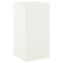 vidaXL Planteholder Hvit 30 x 30 x 60 cm Stål
