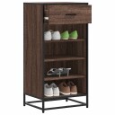  Skohylle brun eik 48x38x97,5 cm konstruert tre 8721102842726