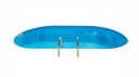 Swim & Fun nedgravd basseng oval 800 x 400 x 120 cm KPEOV8027