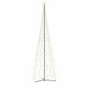 vidaXL Julekongletre varm hvit 3000 LED-lys 230x800 cm