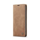 iPhone 12/12 Pro Caseme 013 Series Lommebok-deksel Brun