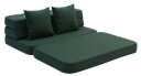 By Klipklap by KlipKlap 3 Fold Sofa Deep Green