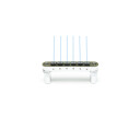 Graph Tech Ghost Pn-8863-C0 - Loaded Resomax Nv2 Bridge, 6 Mm - Chrome