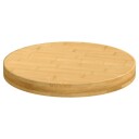  Bordplate Ø50x4 cm bambus 352687