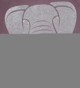DYR Cph Collegegenser   Dyrebelg   Grey Plum Elefant m. Glitter   DYR   2 år (92)   Collegegenser Bordeaux Lilla Sølv