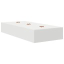 Oppbevarings Senge ramme Hvit 90x190 cm