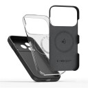 Tech-Protect MagSafe Silikon-deksel til iPhone 17 Pro Svart