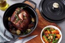 Staub rund gryte av støpejern 5,2 l svart 1721195-01-0 1721250-02-0