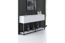 Dorlord Konsollbord 150 cm Svart/Hvit