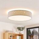 Lindby Ellamina LED-taklampe, 60 cm, lysegrå