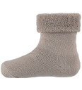 Minymo Sokker 2 pack Terry Light Taupe Minymo 11/14 Sokker Beige