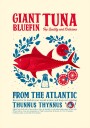 Tuna kitchen print Poster Plakat / 40x50cm