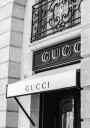 Gucci Boutique Black and White Plakat Plakat / 50x70cm