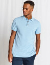 Bruun & Stengade Bs Baldo Regular Fit Polo Shirt   Blue   XL