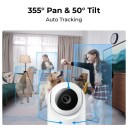 Reolink E321 Smart Wi Fi PT Innendørskamera Hvit