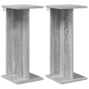 vidaXL Planteholder 2 stk. Grå Sonoma 25 x 25,5 x 60,5 cm